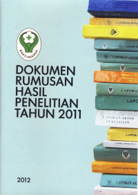 Dokumen Rumusan Hasil Penelitian  Tahun 2011
