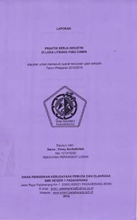 Image of Laporan Praktik Kerja Industri di Loka Litbang P2B2 Ciamis