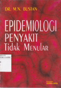 Epidemiologi Penyakit Tidak Menular