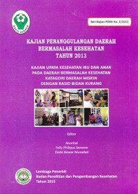 Kajian Penanggulangan Daerah Bermasalah Kesehatan Tahun 2013