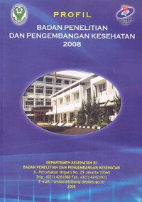 Image of Profil Badan Penelitian dan Pengembangan Kesehatan 2008