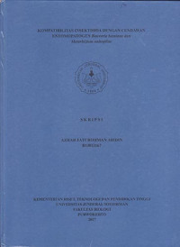 Kompatibilitas Insektisida Dengan Cendawan Entomopatogen Bauveria Bassiana dan Metarhizium anisopliane